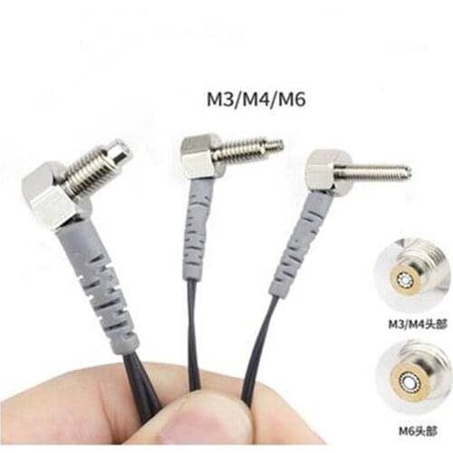 2PCS M3M4M6 Coaxial multi-core 90 degree elbow optical fiber tube optical fiber amplifier optical fiber probe RC310-TZ RC410-TZ