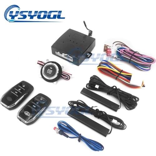 2020 vehicle-mounted one-click start modification keyless entry system precooling preheating remote control