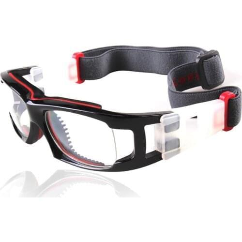 Basketball Sports Glasses Football Eye Glasses Anti-Collision Goggles Adjustable Elastic Glasses Frame Outdoor Sports Goggle