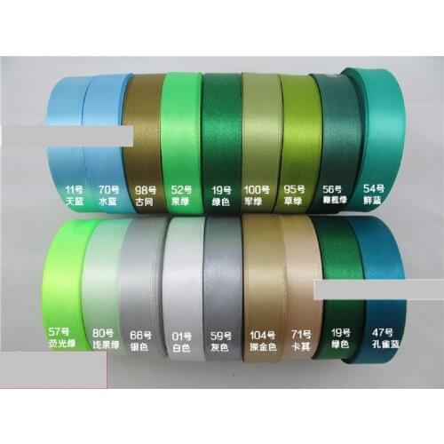 Free shipping 2 cm single face satin ribbon,120 colors can option belt gift packing HOHO Suitable for a variety of scenarios