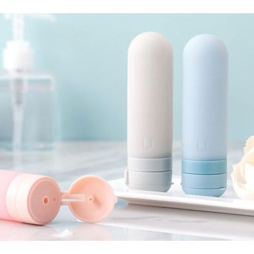 Travel Refillable Bottle Kit Portable Essence Shampoo Shower Gel Bottles Container Shampoo Cosmetic Squeeze Containers