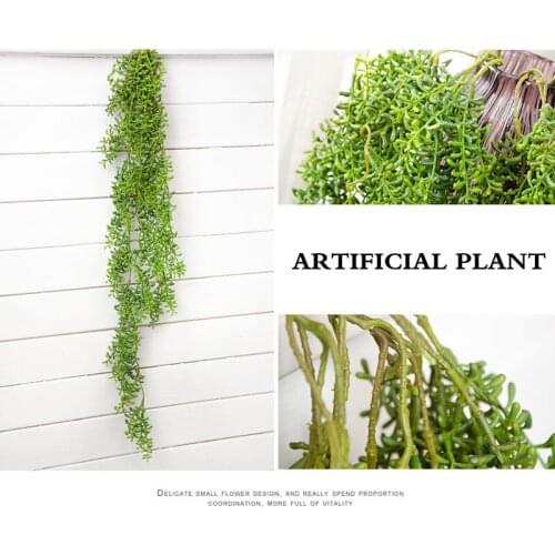 Simulation Walled Buddha Beans Plant Diy Artificial Fake Green Plant Wedding Decoration Hotel Background Party Home Decoration