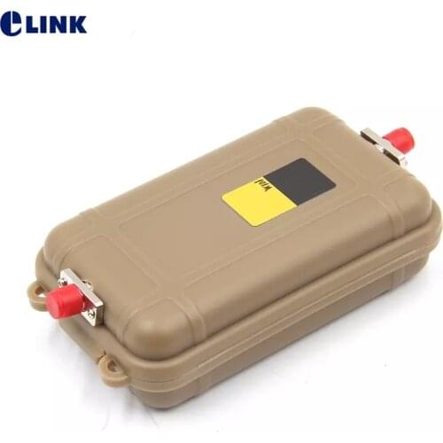 Mini OTDR launch cable box 100M FC-FC SC-FC SC-SC SingleMode SM 9/125um Bare fiber OTDR Dead Zone Eliminator ELINK free shipping