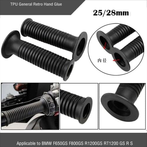25/28mm Grip HandleBar Handle Tube Set for BMW F650GS F800GS R1200GS