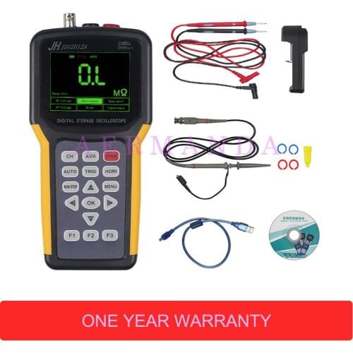Original Jinhan JDS2012A Digital Oscilloscope 1 Channels 200MSa/S Bandwidth 20MHz Handheld Oscilloscope