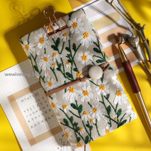 2021 Agenda Planner Journal Notebook Budget Book 6 Ring Binder School Supplies Office Accessories Notepad Stationery Cloth Cover