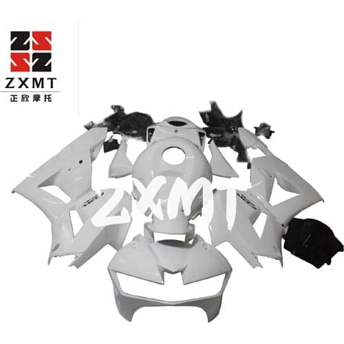 ZXMT Full Fairing Set Kit Fit For CBR 600RR 2013 2018 F5 13 18 CBR600 Gloss White Complete Bodywork Panel Injection Mould 2015
