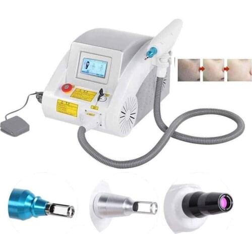 Portable Laser Tattoo Removal Machine Eyebrow Pigment Wrinkle Removal 1064nm 532nm 1320nm Q Switched Yag