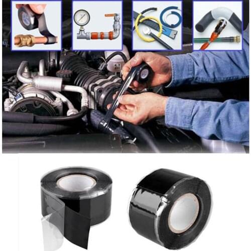3m*2.5cm Silicone Waterproof Performance Repair Tape Bonding Rescue Self Fusing Wire Hose Fix Tape Stop Leaks Seal Repair Tape
