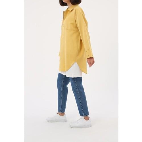 Zippered Eyelet Tunic