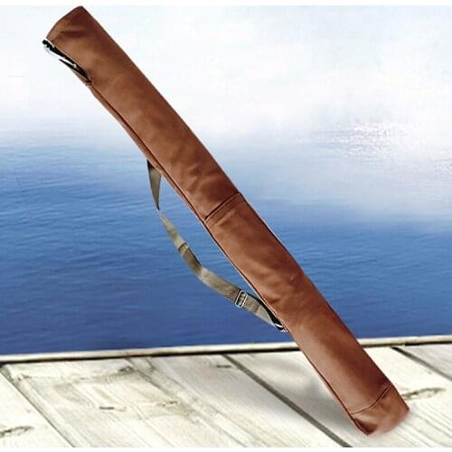 Waterproof Canvas Fishing Bag Large Capacity Multifunctional Lure Fishing Tackle Pack Outdoor Pole Umbrella Bag Shoulder Bags