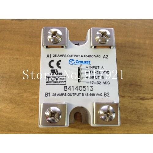 [ZOB] The French Crouzet 25A 17-32V 48-660VAC 84140513 solid state relay gaonuosi SSR