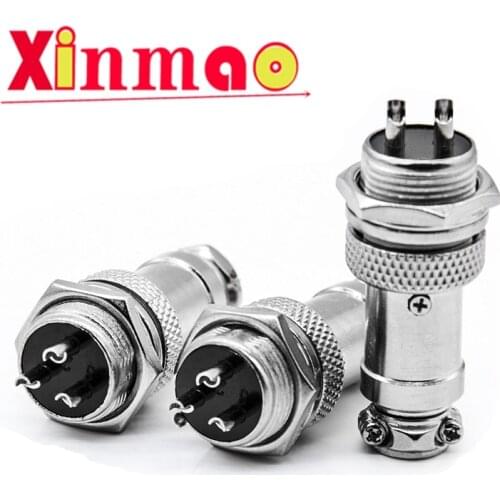 1set GX16 2/3/4/5/6/7/8/9 Pin Male & Female 16mm L70-78 Circular Aviation Socket Plug Wire Panel Connector Free Shipping