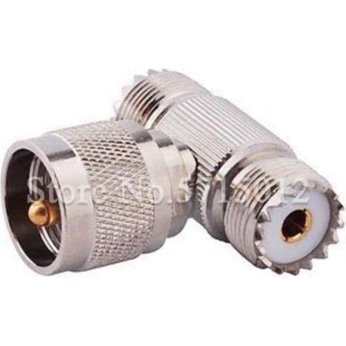 1pcs UHF-KJK Ultra High Frequency SL16 Tee Connector RF Adaptor Famale And Male Head T-Shape Pure Copper Converter