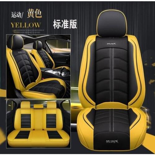 Leather PU car seat covers for honda accord 2003-2007 2018 honda civic 2018 crv jazz fit city crv xrv urv Car seat protector