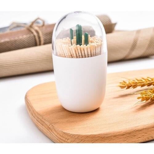 Toothpick Dispenser Holding Small Appetizer Cocktail and Craft Plastic Toothpick Holder C1