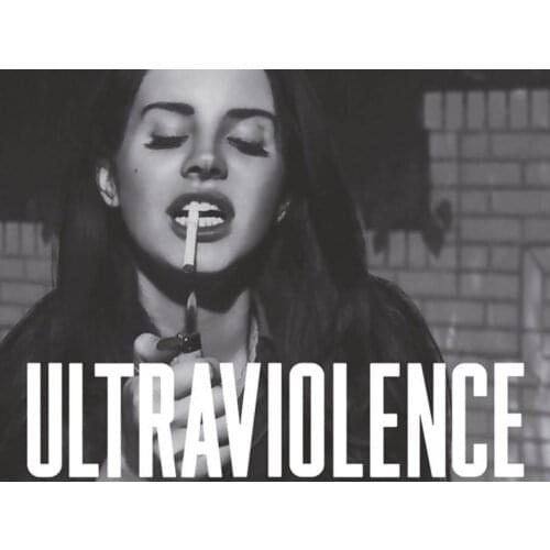 Home Decor Lana Del Rey Music Star 8-Silk Art Poster Wall Sticker Decoration Gift