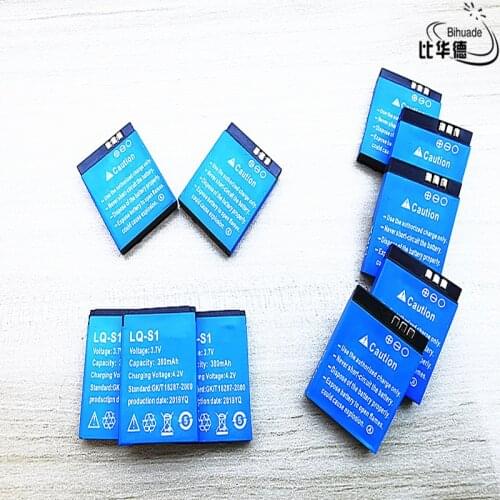 Liter energy battery Durable Smart Watch Battery LQ-S1 3.7V 380mAh Rechargeable Li-ion Polymer Battery For Smart Watch DZ09