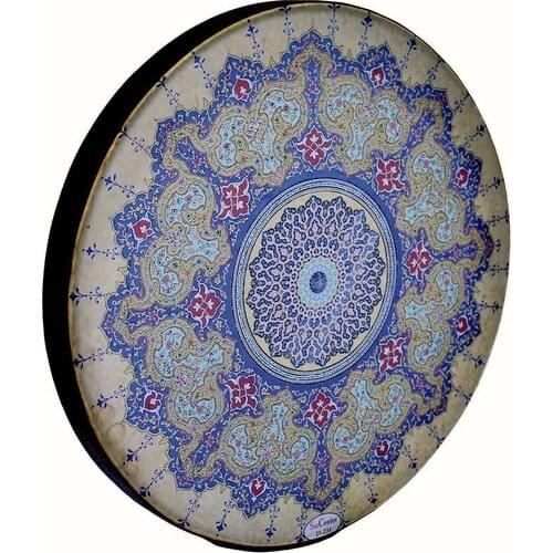 Dest Handmade, Illustrated Erbane,Daf,Def, Authentic Musical Instrument Percussion Instrument, Handmade Drum