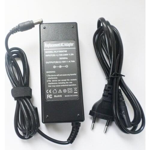 NEW 19V 4.74A Battery Charger for Samsung X15 X11 SPA-V20 SPA-V20E/E P200 P400 P410 NV5000 GT9000 19V 4.74A AC Power Adapter 90w