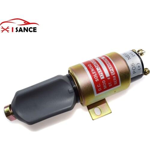 New Fuel Shut Off Solenoid 24 Volt For Cummins 1700-2536,1751-24E7U1B1S5A