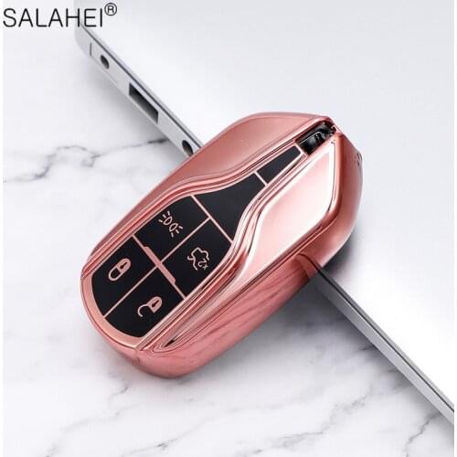Hot Sale Soft TPU Car Key Case For Maserati Ghibli Quattroporte Granturismo Spoiler Levante Coolest Auto Full Cover Accessories