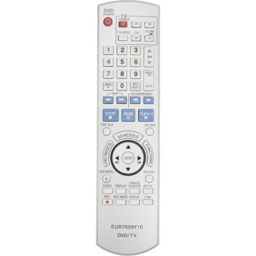 New Remote Control EUR7659Y10 for Panasonic DVD Recorder DMR-ES30V DMR-E35V DMR-ES10 DMR-ES15