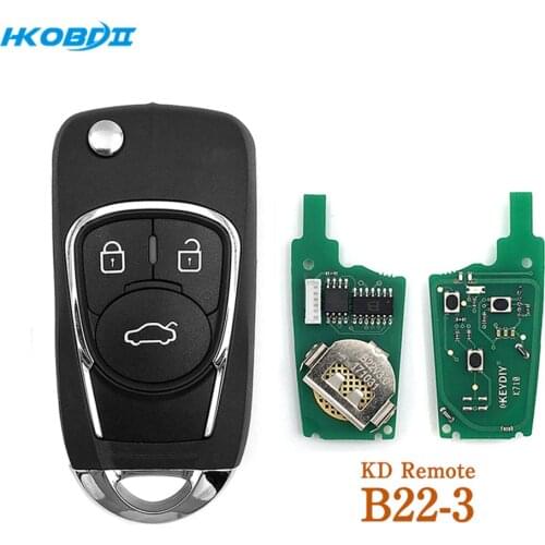 HKOBDII KEYDIY Original KD B22-3 B22-3+1 B series Remotes For KD900/MINI KD/URG200 Key Programmer B Series Remotes