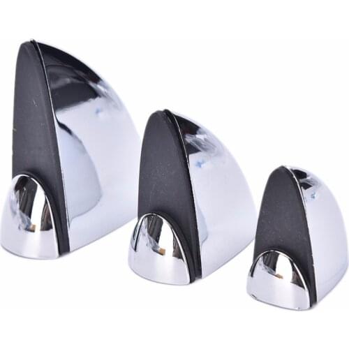 Adjustable Zinc Alloy Bracket Support Shelf Holder For Glass / Wood Shelves Glass Clamps Size S/M/L