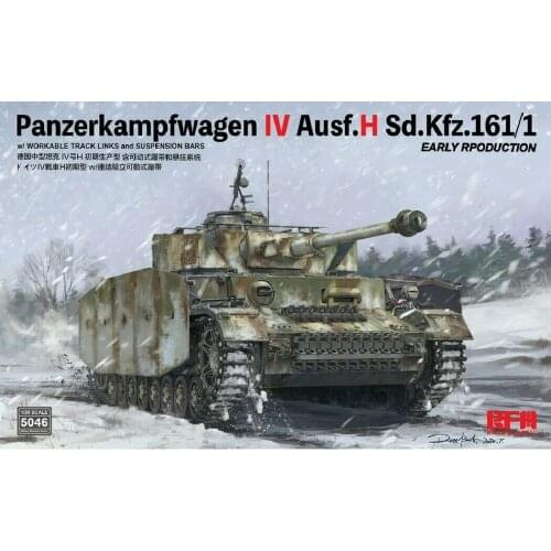 Ryefield-Model RM5046 1/35 Sd.kfz.161/1 Panzerkampfwagen IV Ausf.H Early