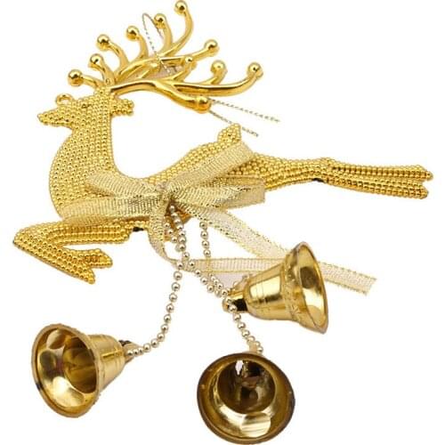 Stylish Xmas Baubles Christmas Tree Ornament Reindeer Party Decor Hanging Red Christmas Decoration Pendant Deer Christmas Items