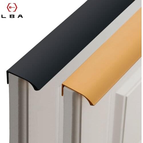 High End Simple American Decorative Furniture Buckle Door Hand Cabinet Drawer Flush Handles Modern Wall Mounted Pull Handle