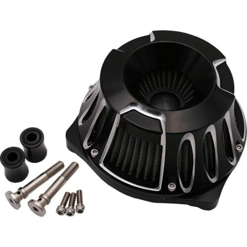 Motorcycle Parts CNC Crafts Air Cleaner Intake Filter Fit For Harley Road King Gliding 01-07 Softtail Dyna 96-15