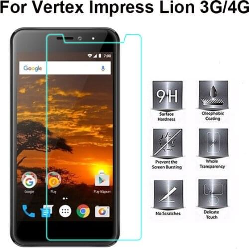 For Vertex Impress Lion 4G 3G Cult Energy eclipse Game Win Reef Tempered Glass 2.5D Explosion-proof Screen Protector Glass Film