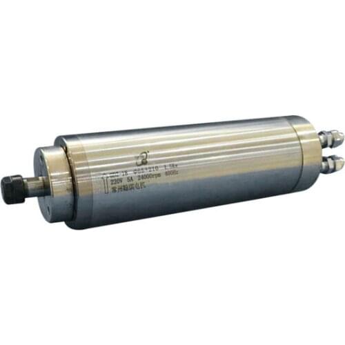 1.5kw water cooled spindle motor ER11 collet D65mm L210mm AC220V 400HZ for cnc engraving machine