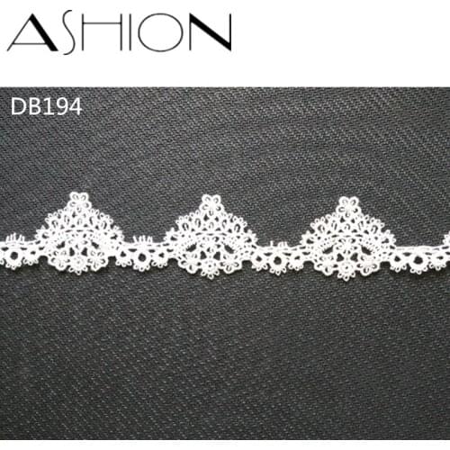 10 yards 35MM white Embroidered net Lace Fabric DIY skirt hem Dance costumes Garment Accessories lace trim Sewing Craft LP-DB194