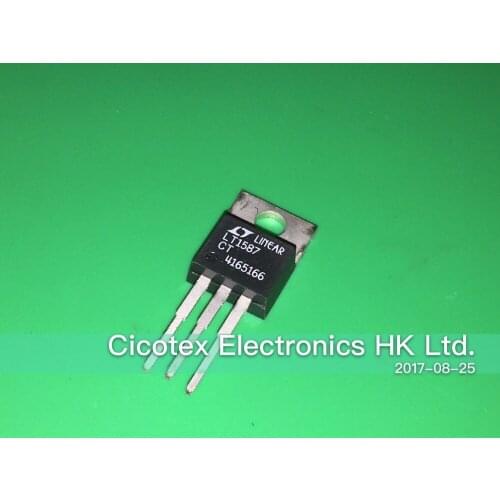 3pcs/lot LT1587CT#PBF TO220-3 IC REG LINEAR POS ADJ 3A TO220