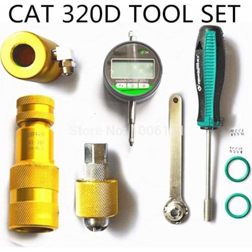 FOR CAT 320D Diesel Common Rail Injector Disassemble Measuring Test Repair Tools