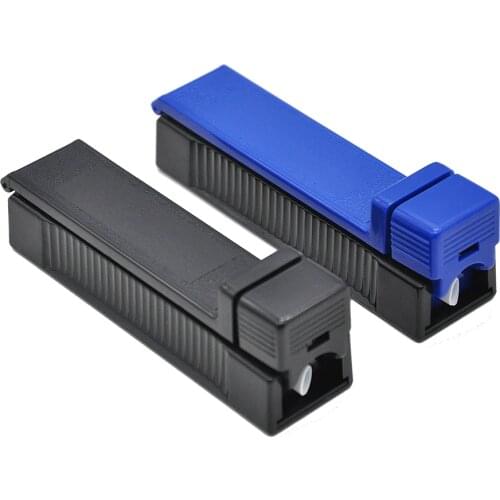 HONEYPUFF Plastic Rolling Injector Tobacco Herb Roller Portable 8MM Cigarette Maker Machine Rolling Injector for Smoking