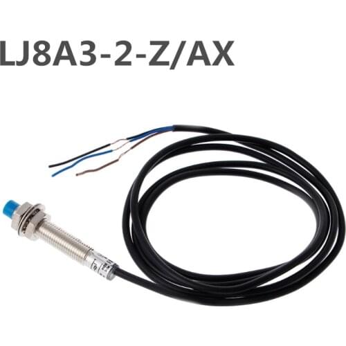 M8 2mm sensing DC 5V NPN NC LJ8A3-2-Z/AX-5V cylinder inductive proximity sensor switch work voltage 5VDC special for MCU