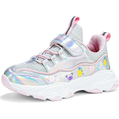 Girls Sneakers Kids Casual Shoes For Girls Shoes Children Sneakers Breathable Mesh School Footwear Fashion tenis infantil menina