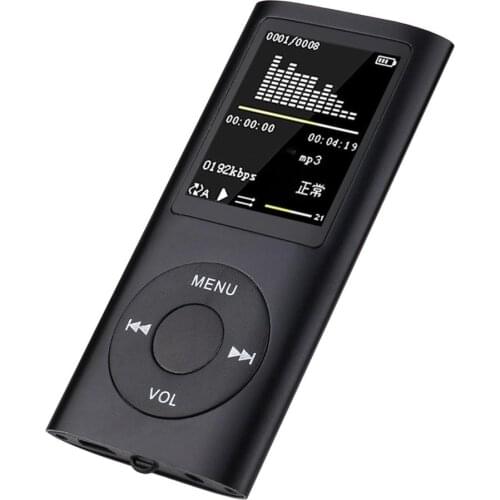 Mp4 1.8 Hd Video Card Mp4 Mp3 Walkman Player Support Multi-Language Recording E-Book Portable Walkman