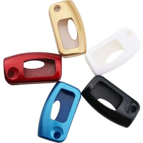 My Good Car ABS Paint Key Decoration Box Key Case Protection Cover For Ford Focus 2 Fiesta MK7 Ecosport Folded Key Accessories
