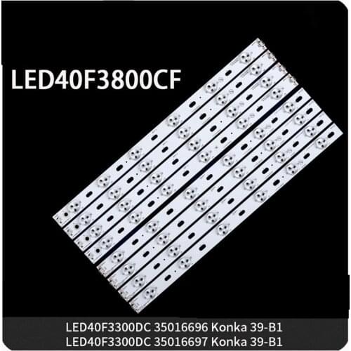NEW 8pcs/set LED backlight strip for Toshiba Konka LED40F3300DC 35016696 35016697