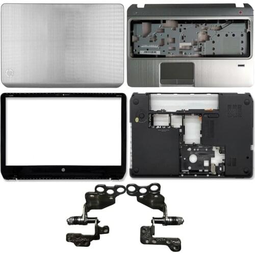 New Laptop Back Cover/Front Bezel/Palmrest/Bottom Case/Hinges For HP Envy Pavilion M6 M6-1000 728670-001 686895-001 Silver Black