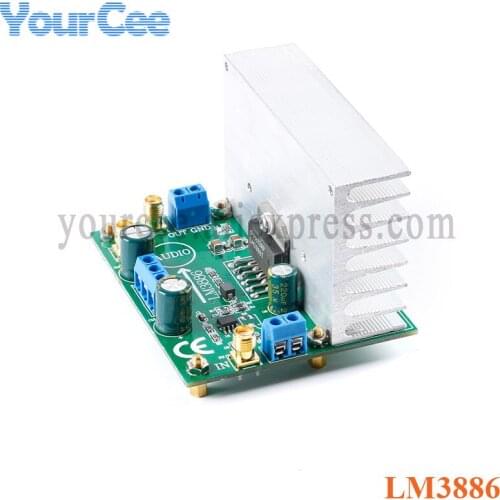 LM3886 Low Frequency Power Amplifier Board Module Audio Amplifier OPA445 High Voltage Version Module