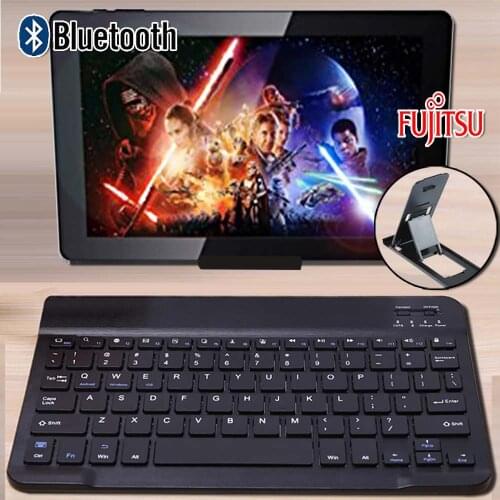Portable Bluetooth Keyboard for Fusion5 104 10.1" / Octa Core Tablet PC-10.1" / BARGAIN 10.1" / PC 10" Tablet Keyboard+Bracket