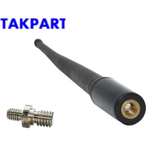 TAKPART Auto Fender Radio Antenna FM/AM Signal Booster Amplifier Aerials Whip Mast for Jeep Wrangler JK 07-16 Accessories Parts