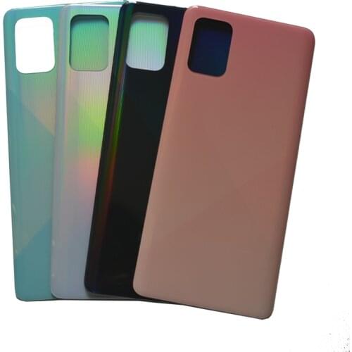 Rear Battery Cover For Samsung Galaxy A51 A515 A515F Original New Phone Panel Housing Frame Door Back Case With Adhesive