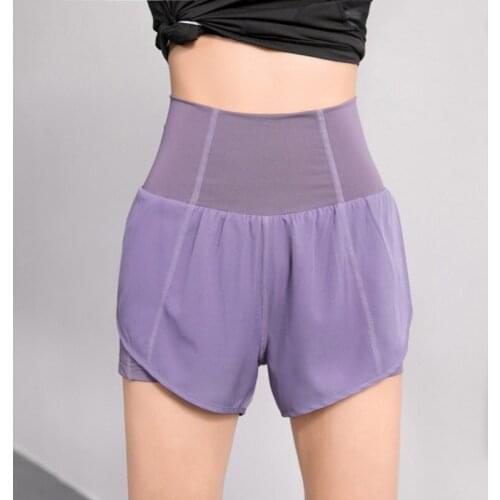 High Waist Sports Shorts Women Quick-Drying Push Up Leggings Female Running Yoga Shorts Breathable Fitness Shorts With Pockets